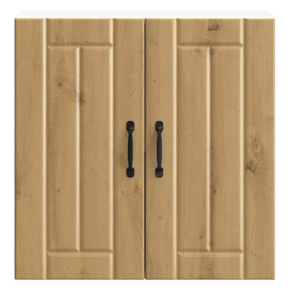 vidaXL Meuble haut de cuisine Lucca Chêne artisan MDF
