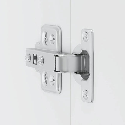 vidaXL Meuble haut de cuisine Lucca Blanc Bois d'ingénierie