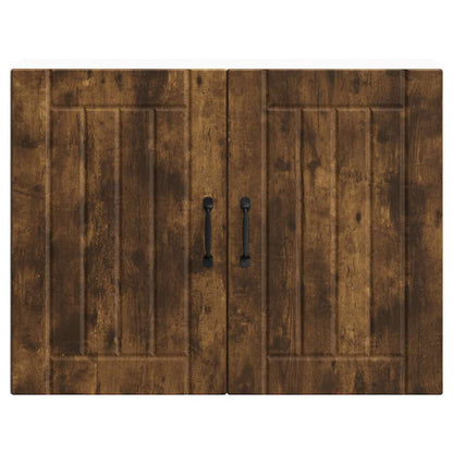vidaXL Küchen-Hängeschrank Lucca Räuchereiche Holzwerkstoff