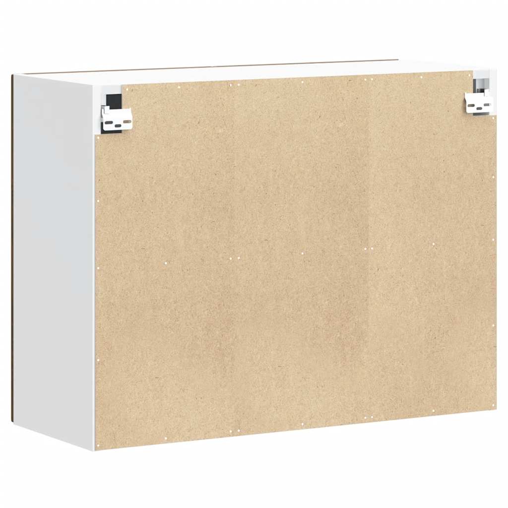 vidaXL Küchen-Hängeschrank Lucca Braun Eichen-Optik Holzwerkstoff
