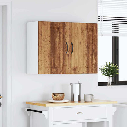 vidaXL Küchen-Hängeschrank Lucca Altholz-Optik Holzwerkstoff