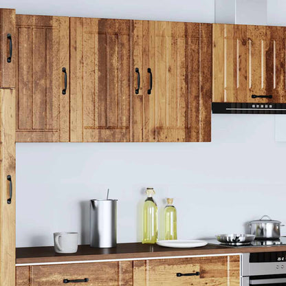 vidaXL Küchen-Hängeschrank Lucca Altholz-Optik Holzwerkstoff