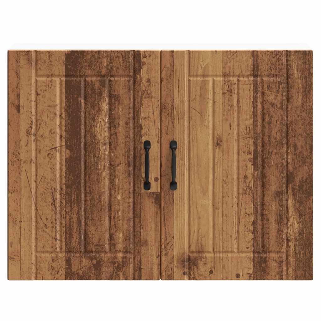 vidaXL Küchen-Hängeschrank Lucca Altholz-Optik Holzwerkstoff