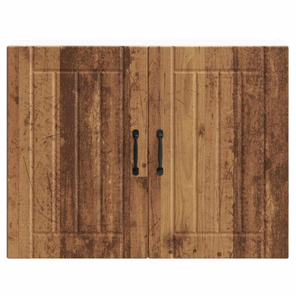 vidaXL Küchen-Hängeschrank Lucca Altholz-Optik Holzwerkstoff