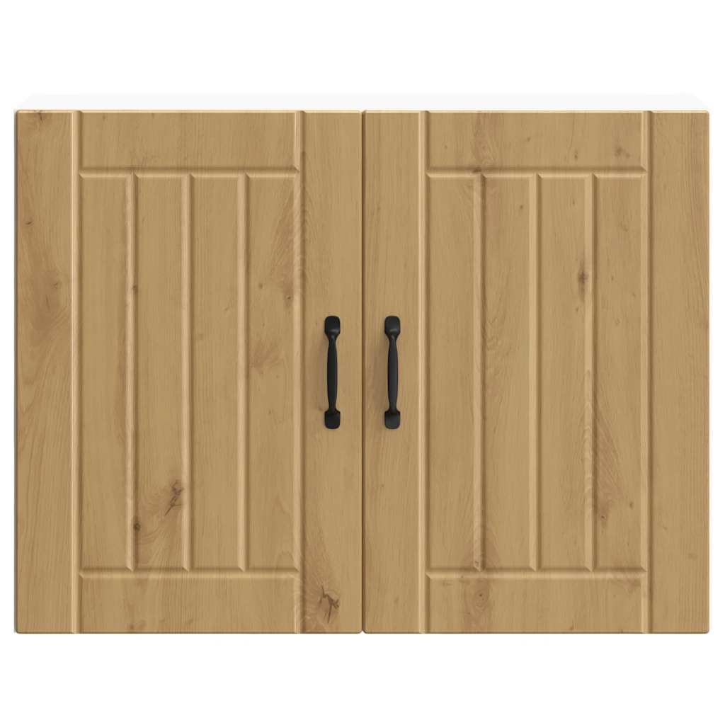 vidaXL Küchen-Hängeschrank Lucca Artisan-Eiche Holzwerkstoff
