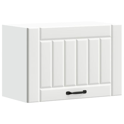 vidaXL Meuble haut de cuisine Lucca Blanc Bois d'ingénierie