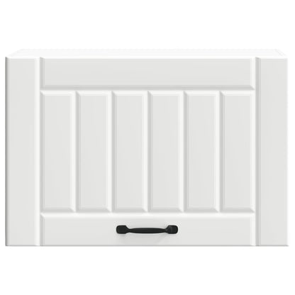 vidaXL Meuble haut de cuisine Lucca Blanc Bois d'ingénierie