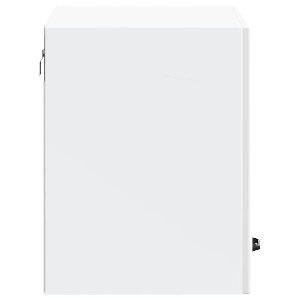 vidaXL Meuble haut de cuisine Lucca Blanc Bois d'ingénierie
