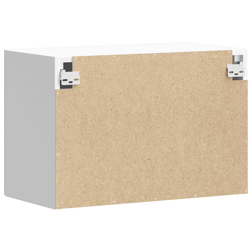 vidaXL Küchen-Hängeschrank Lucca Hochglanz-Weiß Holzwerkstoff