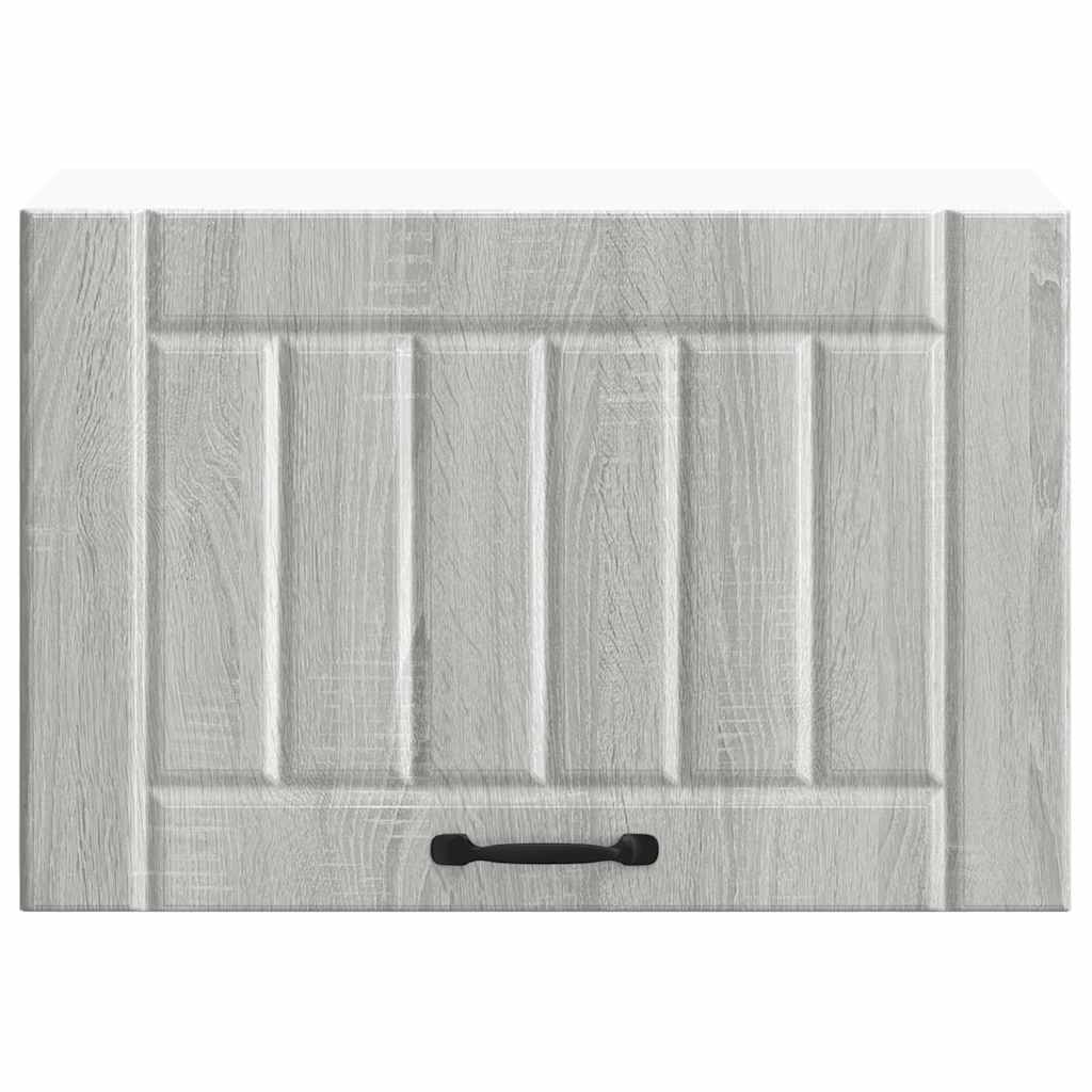 vidaXL Küchen-Hängeschrank Lucca Grau Sonoma Holzwerkstoff