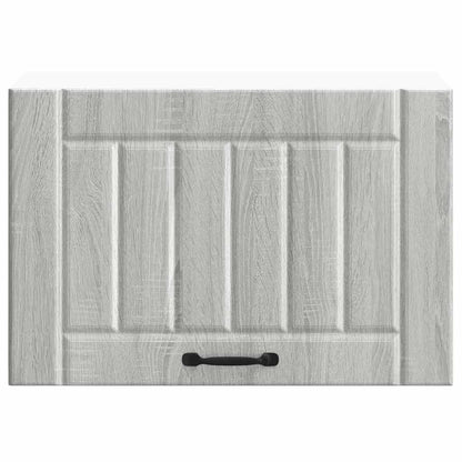 vidaXL Küchen-Hängeschrank Lucca Grau Sonoma Holzwerkstoff