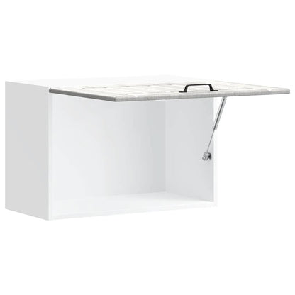 vidaXL Küchen-Hängeschrank Lucca Grau Sonoma Holzwerkstoff