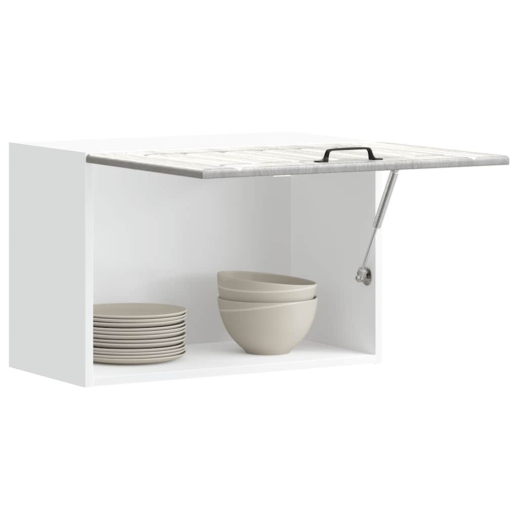 vidaXL Küchen-Hängeschrank Lucca Grau Sonoma Holzwerkstoff