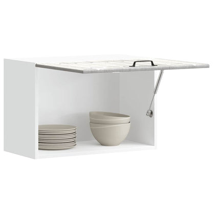 vidaXL Küchen-Hängeschrank Lucca Grau Sonoma Holzwerkstoff