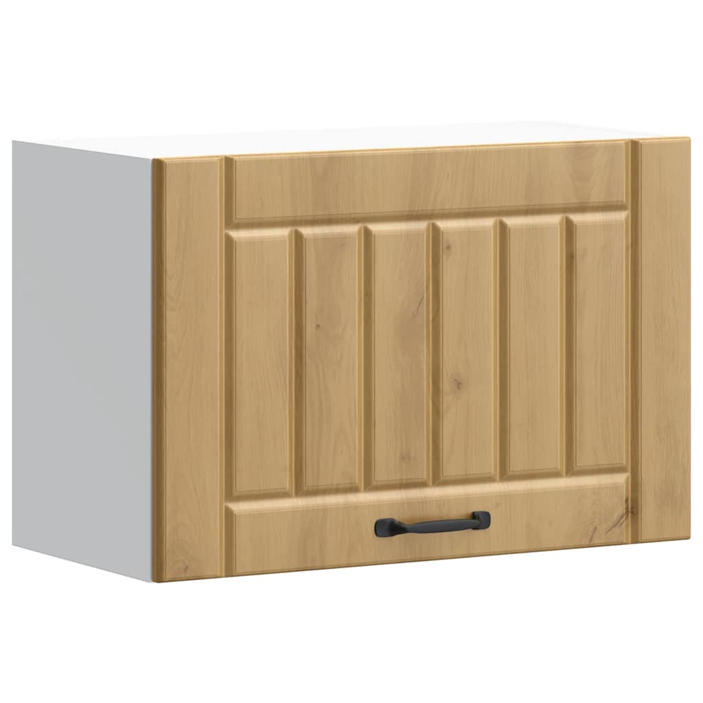 vidaXL Meuble haut de cuisine Lucca Chêne artisan Bois d'ingénierie