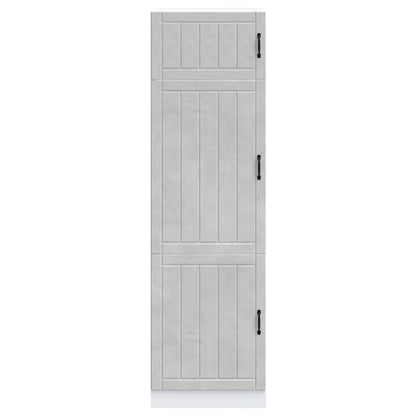 Küchenschrank Lucca Betongrau Holzwerkstoff