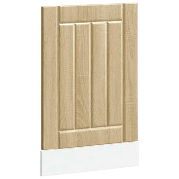 vidaXL Façade pour lave-vaisselle Lucca Chêne Sonoma Bois d'ingénierie