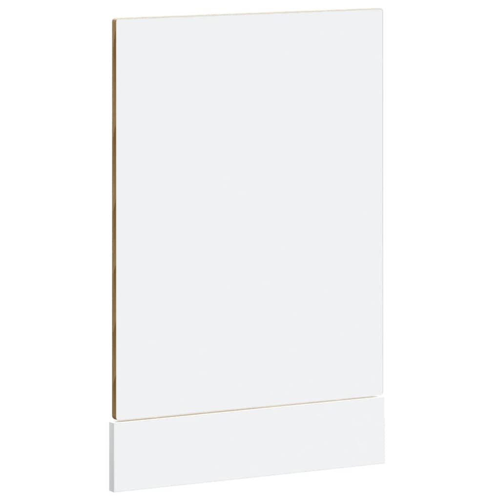 vidaXL Façade pour lave-vaisselle Lucca Chêne Sonoma Bois d'ingénierie