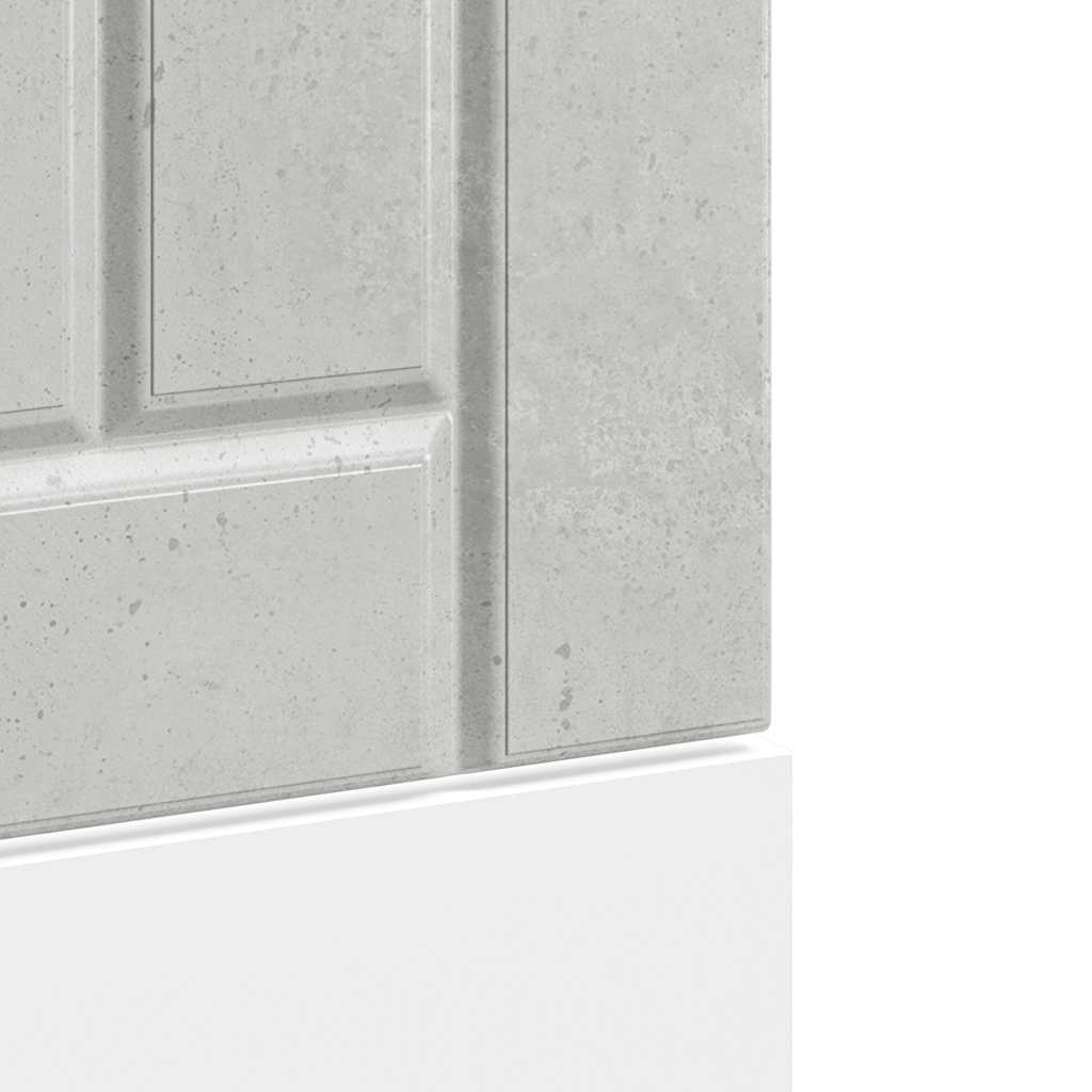 Geschirrspülerblende Lucca Betongrau Holzwerkstoff