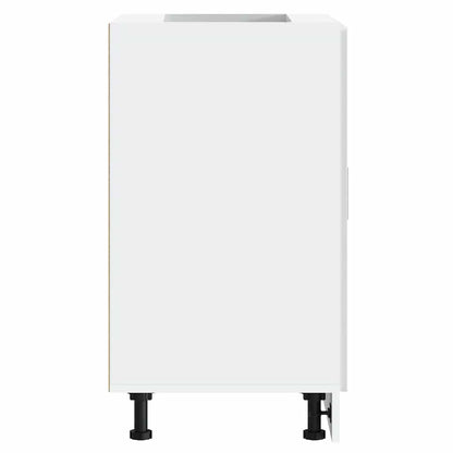 Küchenunterschrank Porto Weiß Holzwerkstoff