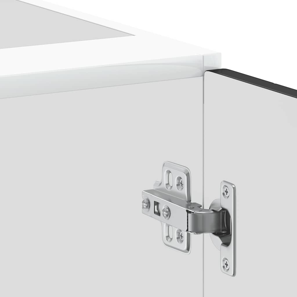 Küchenunterschrank Porto Schwarz Holzwerkstoff