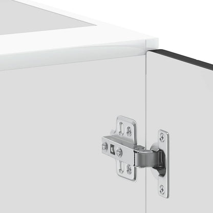 Küchenunterschrank Porto Schwarz Holzwerkstoff