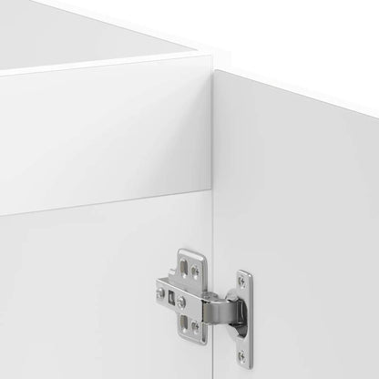 vidaXL Spülenunterschrank Porto Weiß 80x46x81,5 cm Holzwerkstoff