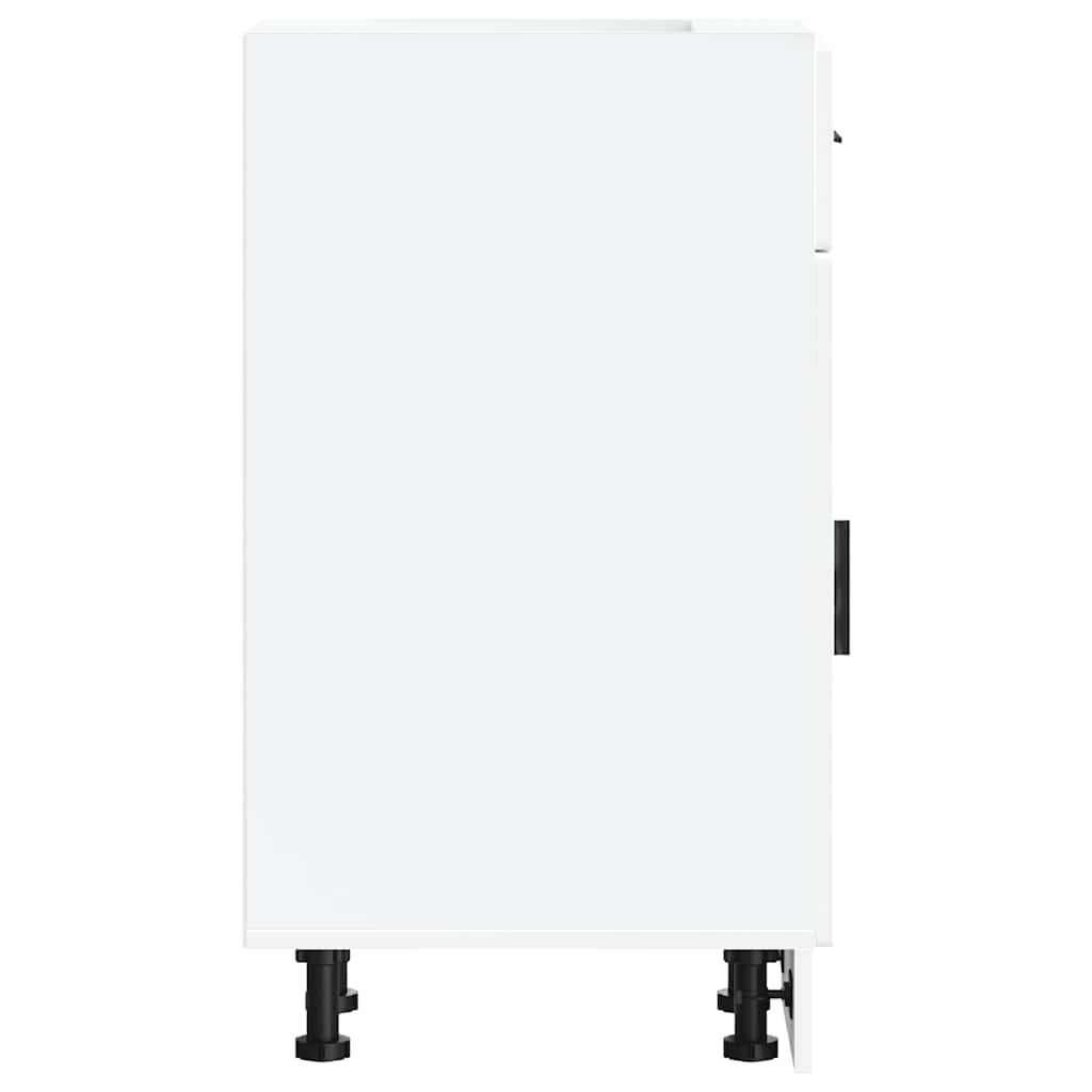 Küchenunterschrank Porto Weiß Holzwerkstoff