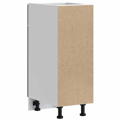 Küchenunterschrank Porto Braun Eichen-Optik Holzwerkstoff