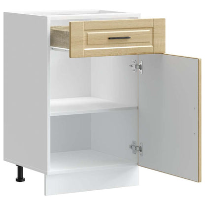 Küchenunterschrank Porto Sonoma-Eiche Holzwerkstoff