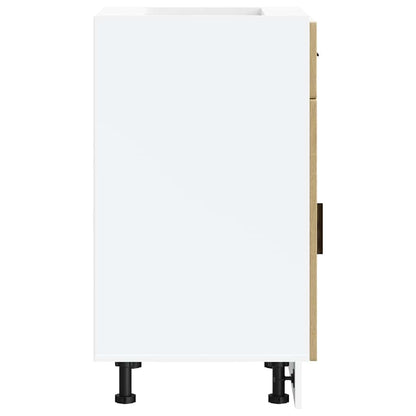 Küchenunterschrank Porto Sonoma-Eiche Holzwerkstoff