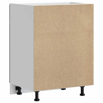 Küchenunterschrank Porto Schwarz Holzwerkstoff