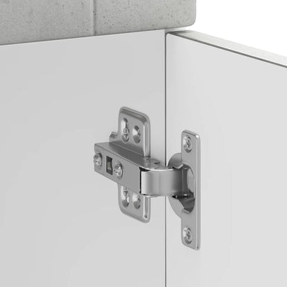 vidaXL Meuble bas de cuisine Porto gris béton bois d'ingénierie