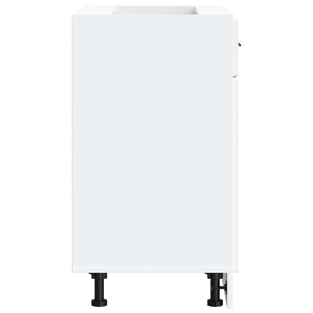 Küchenunterschrank Porto Weiß Holzwerkstoff