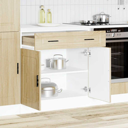 vidaXL Meuble bas de cuisine Porto chêne Sonoma bois d'ingénierie