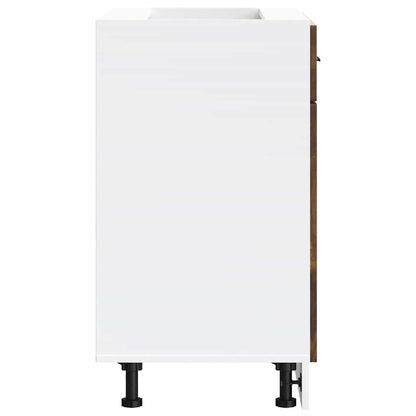 Küchenunterschrank Porto Räuchereiche Holzwerkstoff