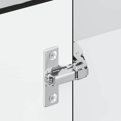 vidaXL Küchen-Eckunterschrank Porto Schwarz Holzwerkstoff