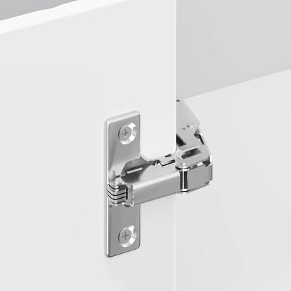 Küchen-Eckunterschrank Porto Hochglanz-Weiß Holzwerkstoff