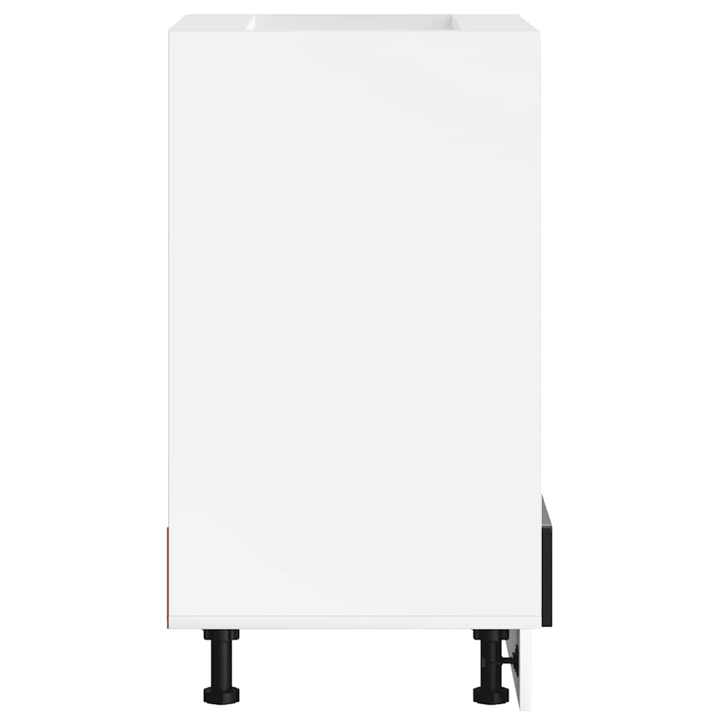 Herdumbauschrank Porto Schwarz Holzwerkstoff