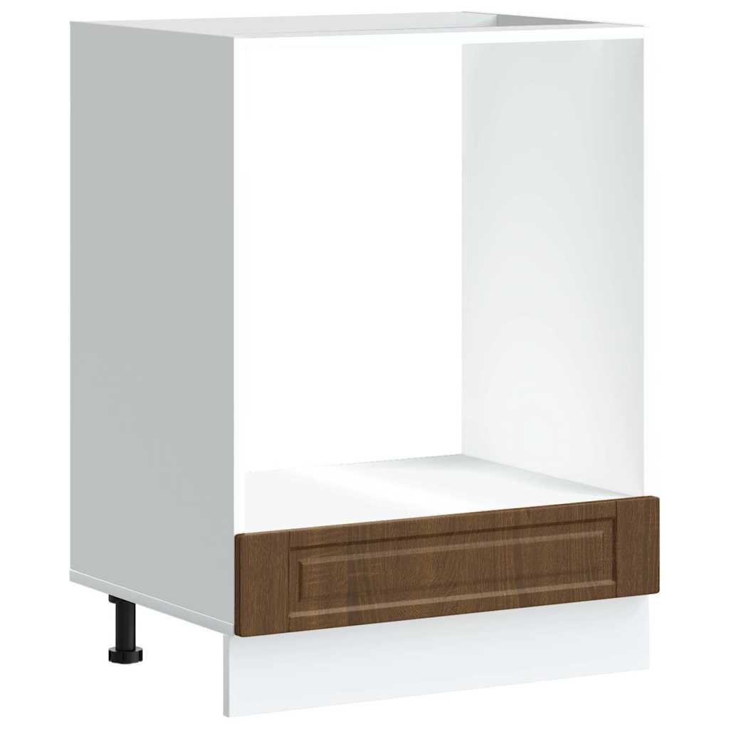 Herdumbauschrank Porto Braun Eichen-Optik Holzwerkstoff