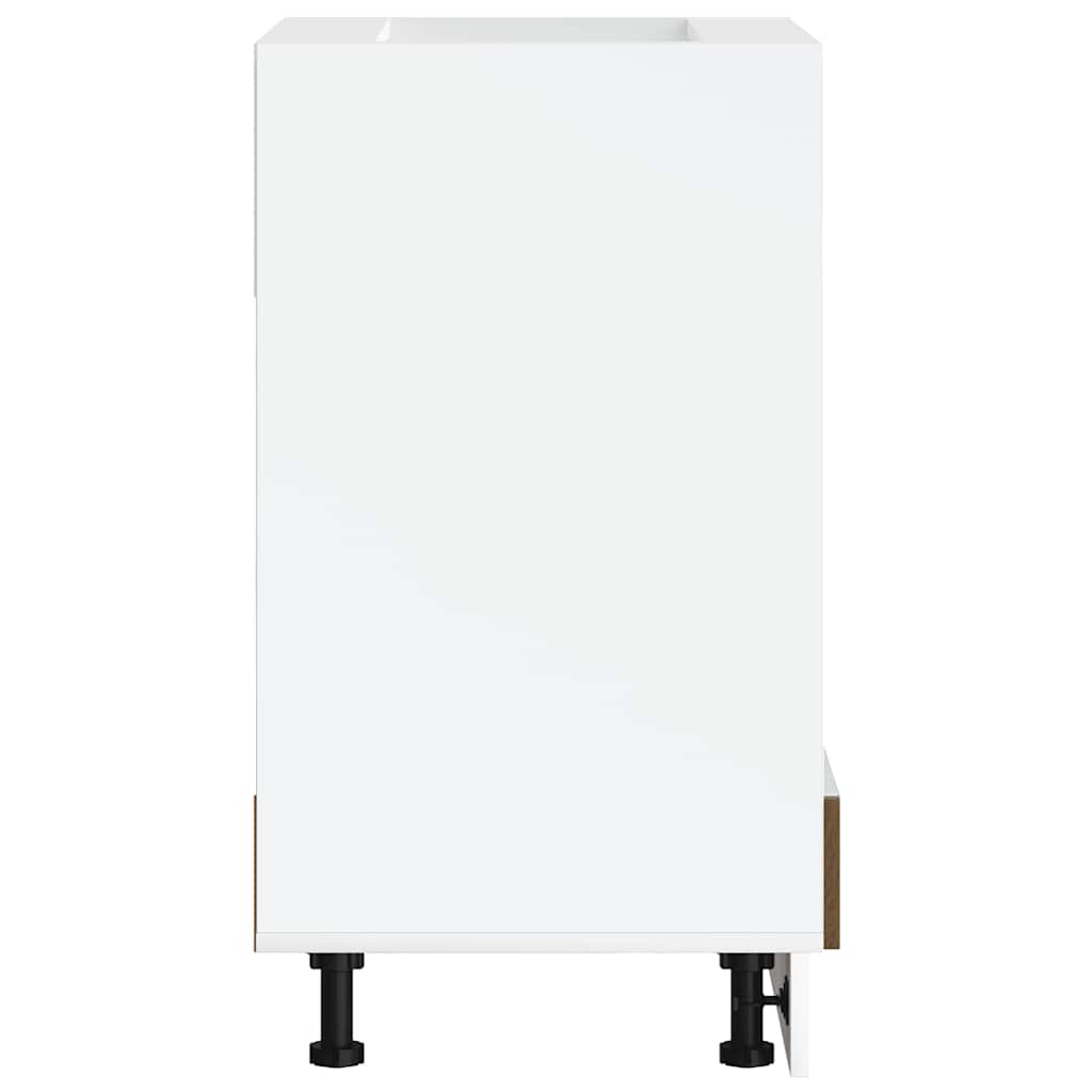 Herdumbauschrank Porto Braun Eichen-Optik Holzwerkstoff