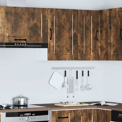 vidaXL Küchen-Hängeschrank Porto Räuchereiche Holzwerkstoff