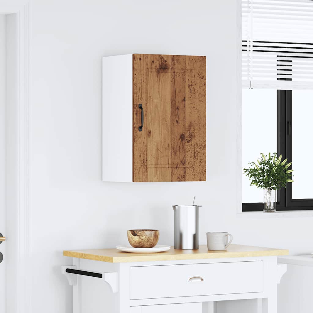 vidaXL Küchen-Hängeschrank Porto Altholz-Optik Holzwerkstoff