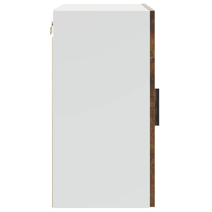 Küchen-Hängeschränke 2 Stk. Porto Räuchereiche Holzwerkstoff