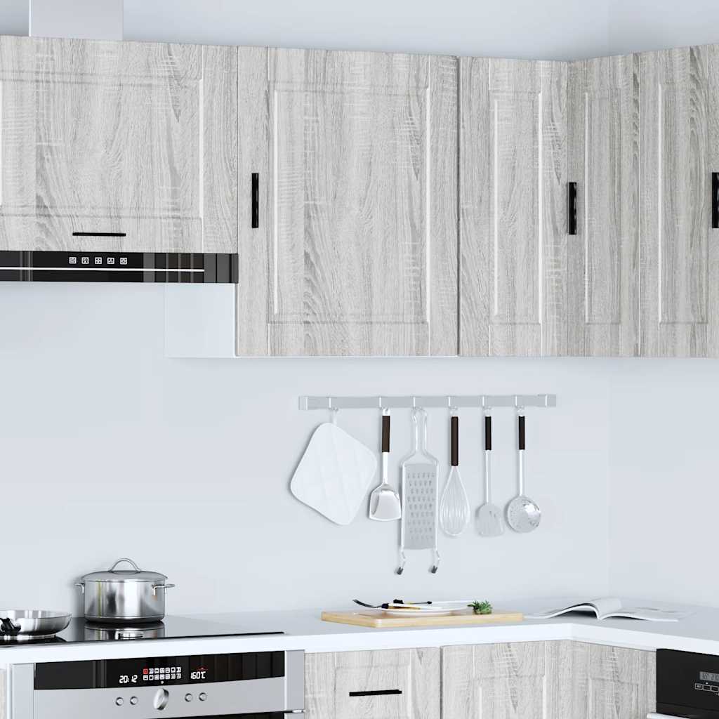 vidaXL Küchen-Hängeschrank Porto Grau Sonoma Holzwerkstoff