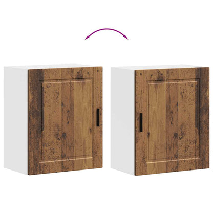 vidaXL Küchen-Hängeschrank Porto Altholz-Optik Holzwerkstoff