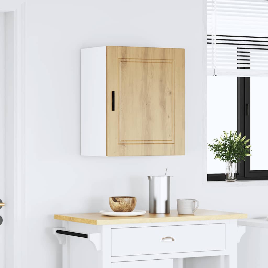 vidaXL Küchen-Hängeschrank Porto Artisan-Eiche Holzwerkstoff