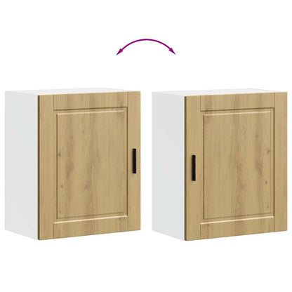 vidaXL Küchen-Hängeschrank Porto Artisan-Eiche Holzwerkstoff