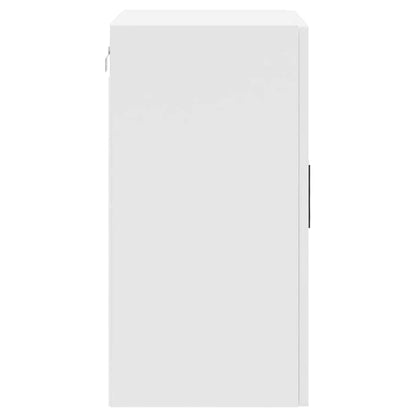 vidaXL Meuble haut de cuisine Porto blanc brillant en bois d'ingénierie