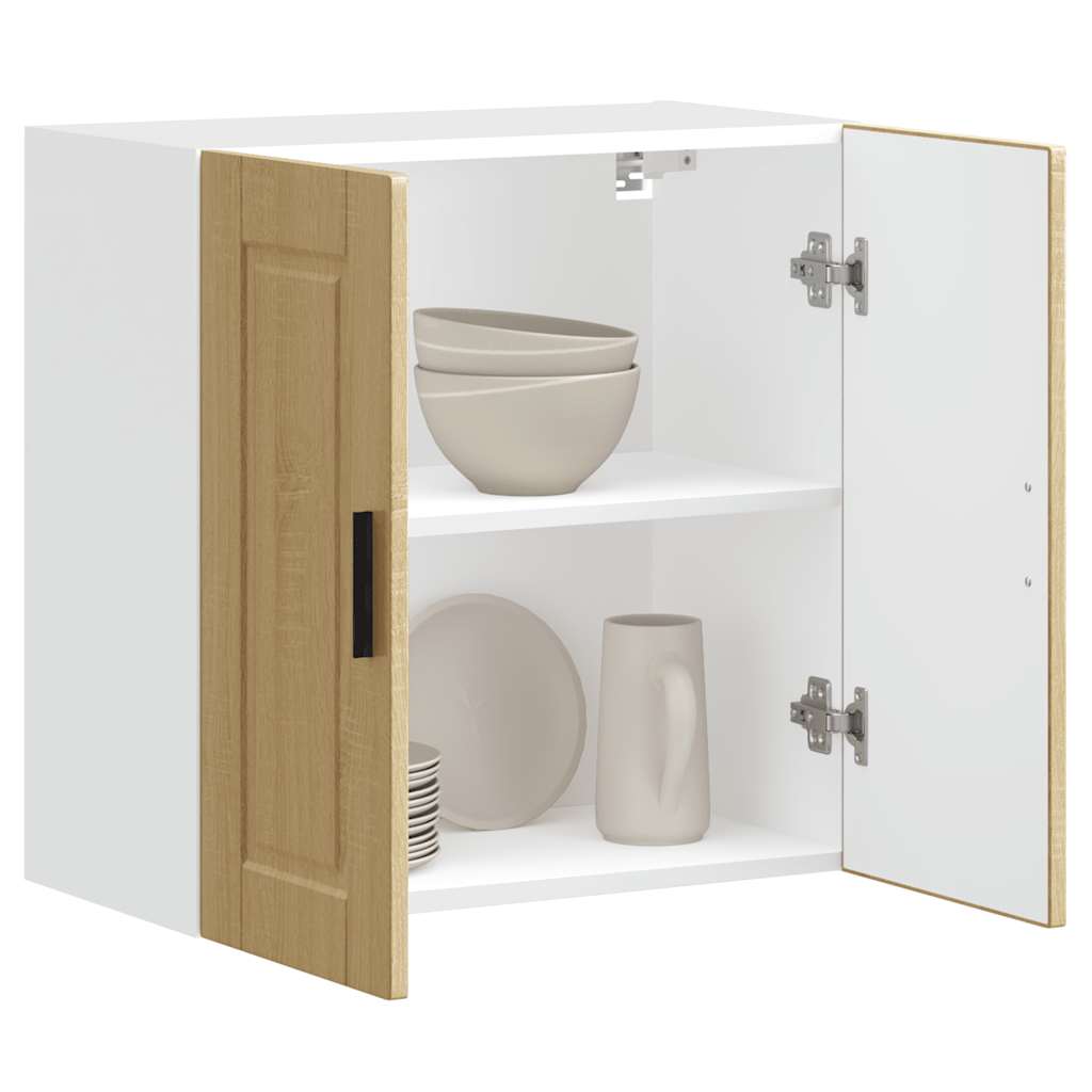 vidaXL Küchen-Hängeschrank Porto Sonoma-Eiche Holzwerkstoff